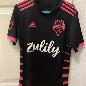 Adidas Seattle Sounder Jersey- Boys Medium